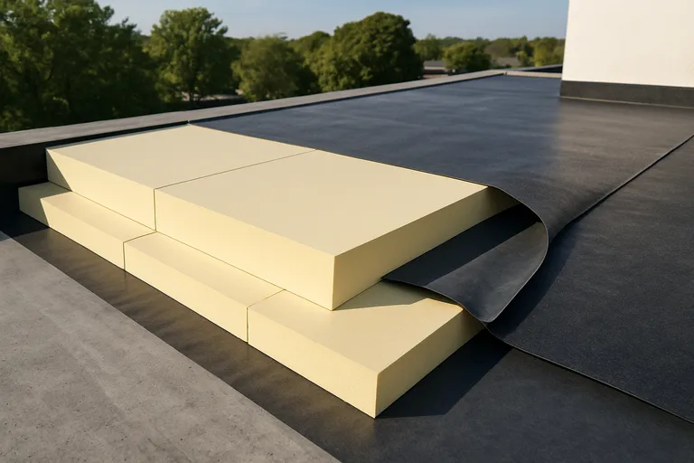 Opbouw en plaatsing op het dak