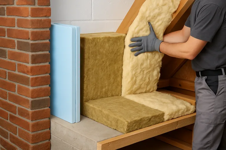 Soorten AWI-isolatie en materialen