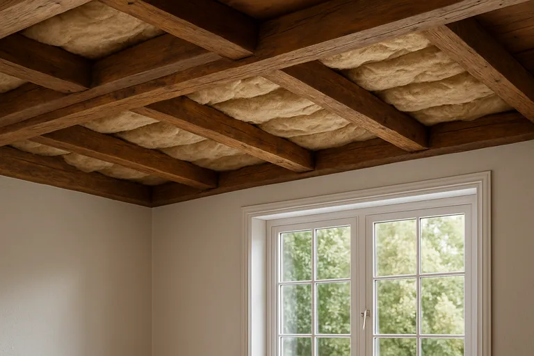 Waarom een balkenplafond isoleren