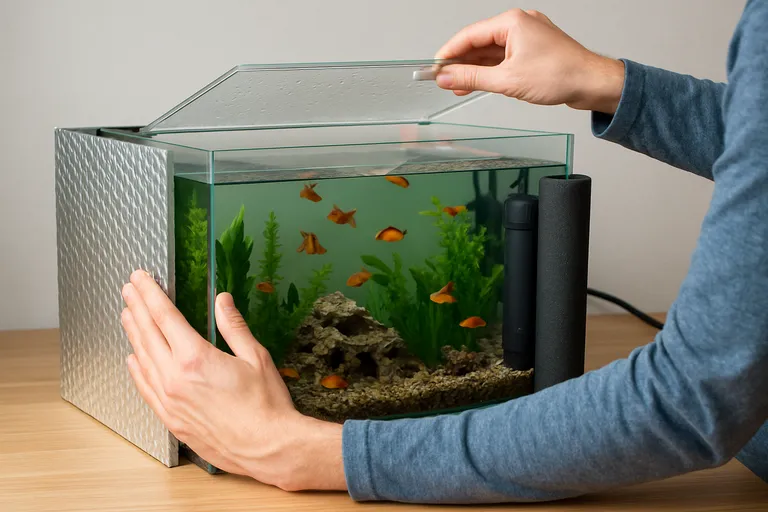 Zo voorkom je warmteverlies in je aquarium en bespaar je energie met slimme isolatie