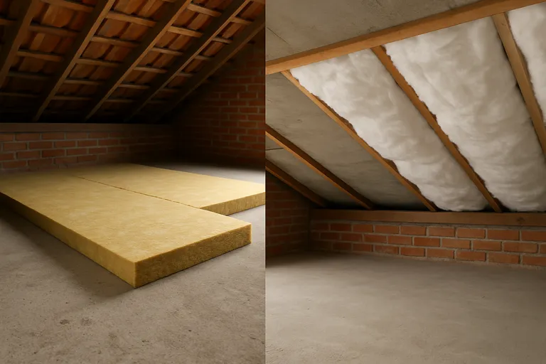 Aanpak kiezen: bovenop de vloer of onder het plafond