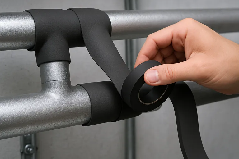 Armaflex isolatietape voor strakke, dampdichte leidingen zonder condens en energieverlies