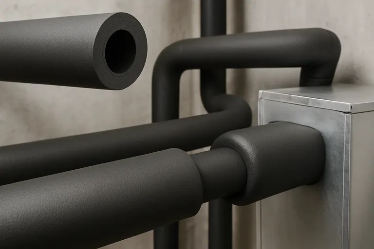 Armaflex voor leidingen en kanalen: flexibele gesloten-cel isolatie die energie bespaart en condens voorkomt