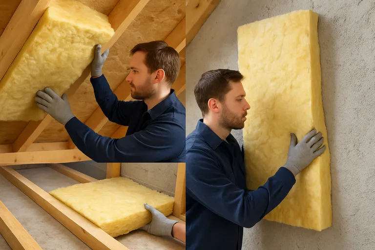 Soorten isolatie in de bouw