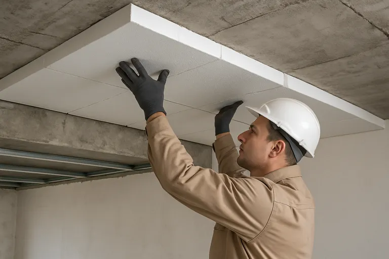 Van kil naar comfortabel: zo maak je je betonnen plafond warm en stil met slimme isolatie