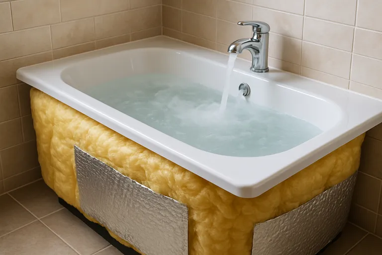 Waarom je bad isoleren slim is