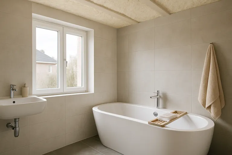 Welke delen van de badkamer isoleer je?