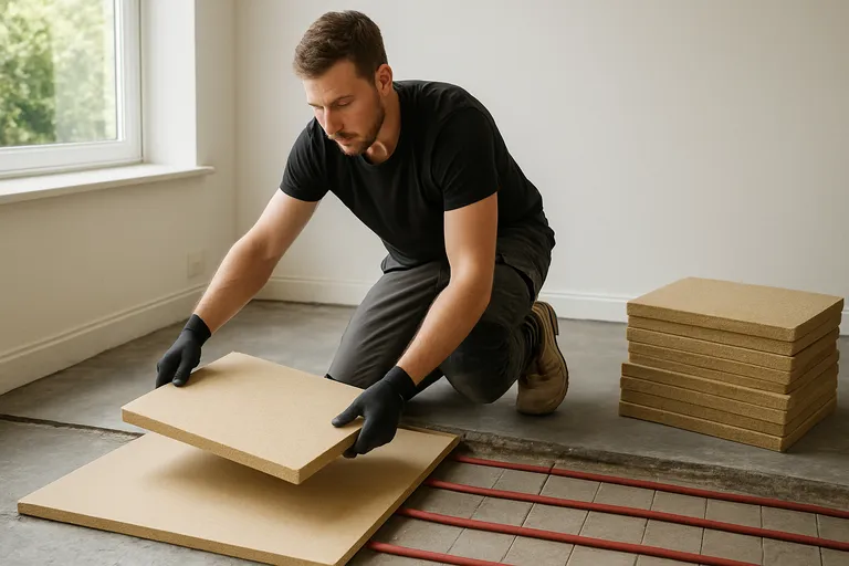 Zo isoleer je je vloer van bovenaf als er geen kruipruimte is